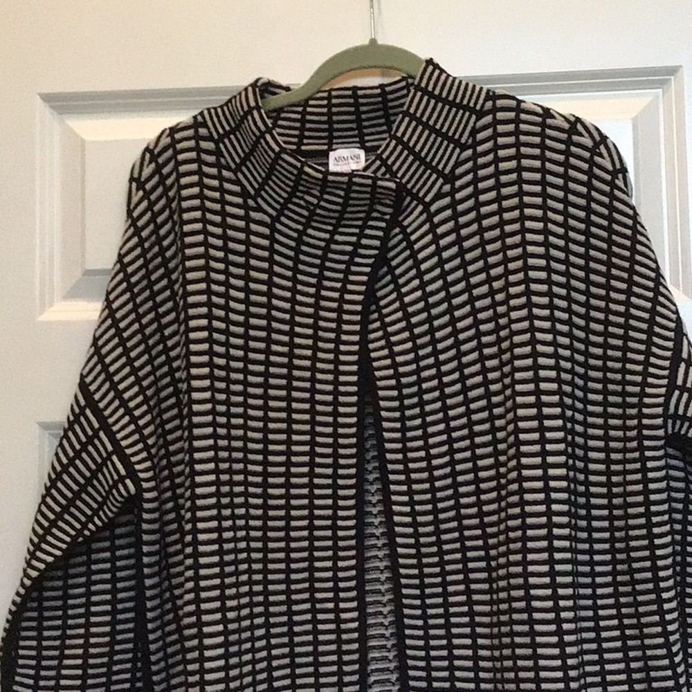 Armani Collezioni size 14 women’s mock collar sweater Jacket